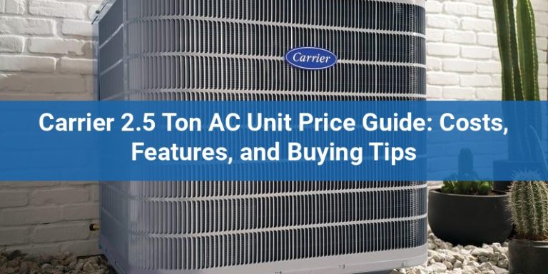 How Much For A 2.5 Ton Ac Unit Installed qualityhomeaircare.com